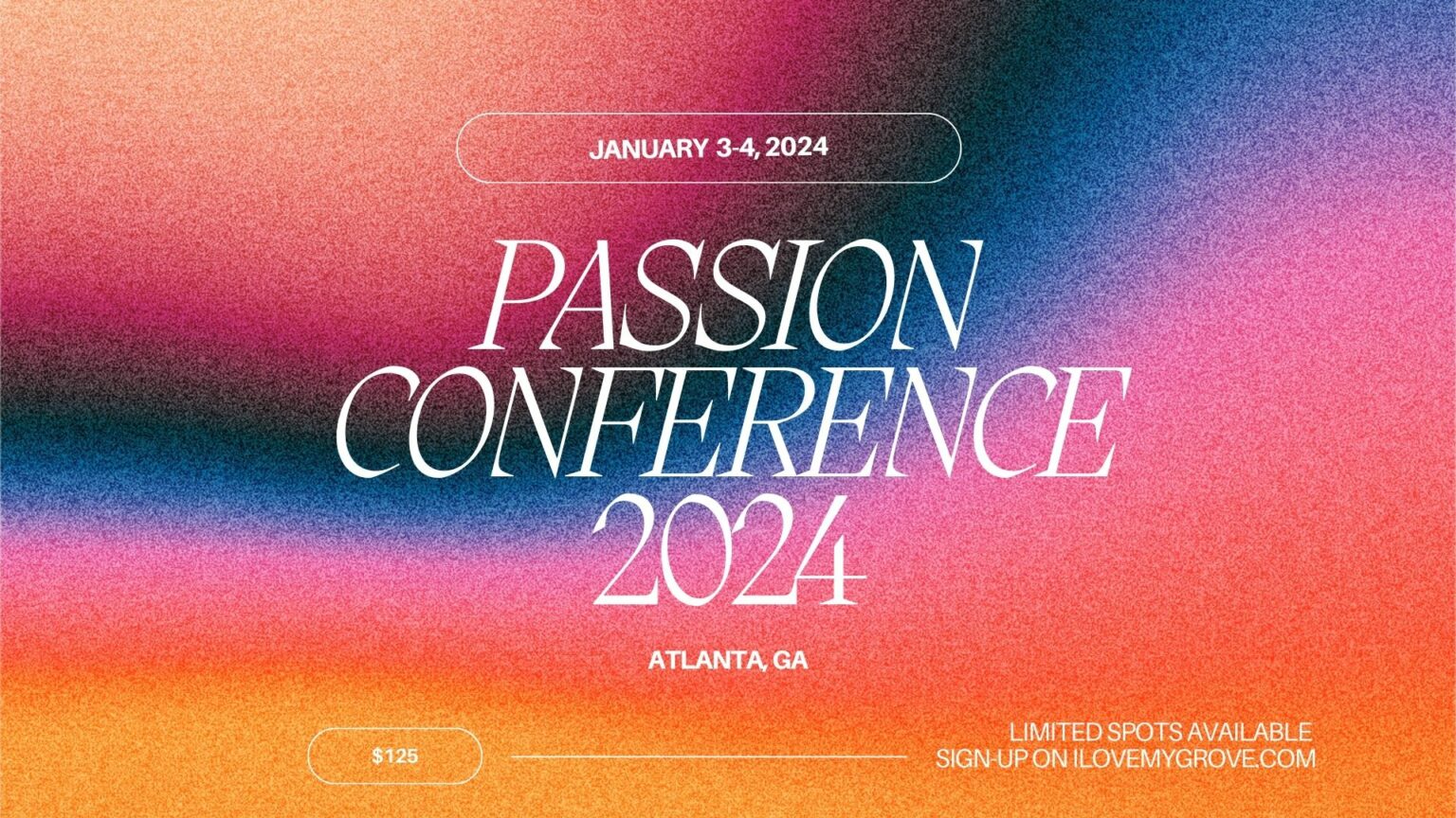 Passion Conference 2024 Tickets Vanny Jaquelyn